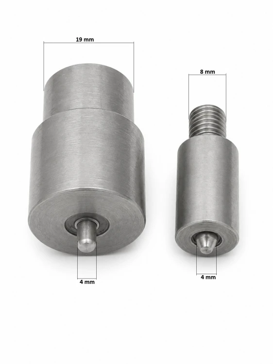 Końcówki do praski zagniatacze do oczek 4 mm