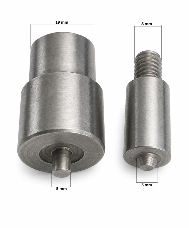 Zagniatacze do oczek 5 mm końcówki do praski