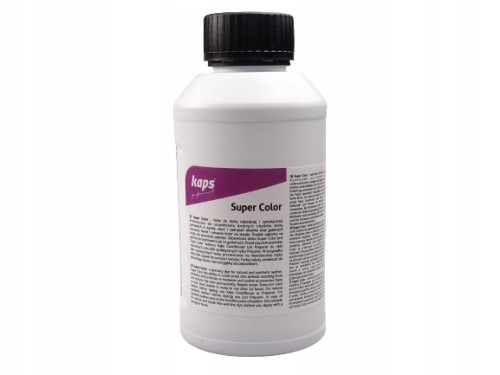 Farba do butów toreb skórzanych 500 ml Kaps czarny