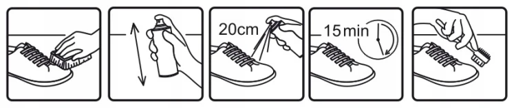 Pasta renowator do zamszu nubuku w sprayu Kaps beż (130)
