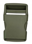 Klamra zatrzaskowa plastikowa 40 mm oliwkowa do paska - 50 szt.