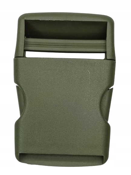 Klamra zatrzaskowa plastikowa 40 mm oliwkowa do paska - 50 szt.