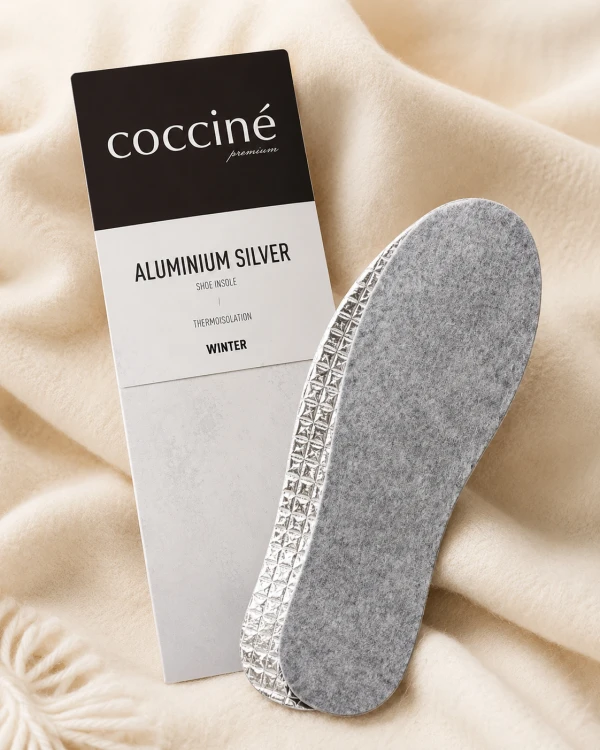 Wkładki do butów filcowe z aluminium ciepłe Coccine 45