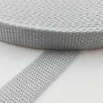 Taśma nośna polipropylenowa 20 mm x 1,3 mm jasnoszara - 10 metrów