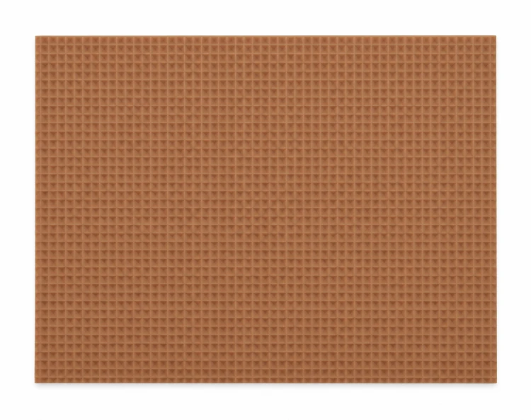 Guma styrogum 10 mm karmel do butów spody fleki ok. 25 x 35 cm