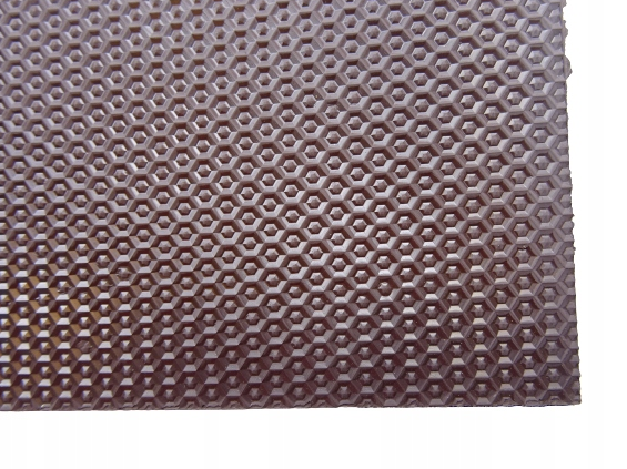 Guma Pszczółka 4 mm mocna do butów na zelówki spody 24 x 32 cm brązowa