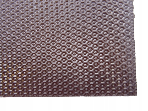 Guma Pszczółka 4 mm mocna na zelówki spody do butów 16 x 24 cm brązowa
