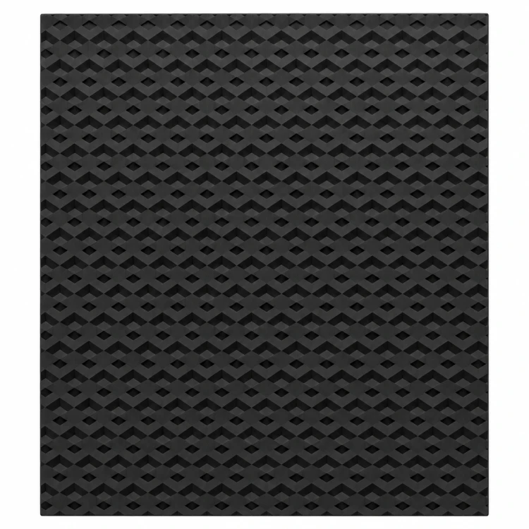 Guma Pszczółka 4 mm mocna na zelówki spody do butów 24 x 32 cm czarna