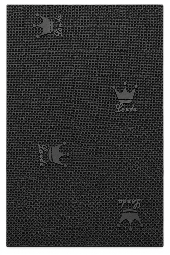 Guma obuwnicza KORONA 1,5 mm na zelówki i podeszwy 35x35 cm czarna