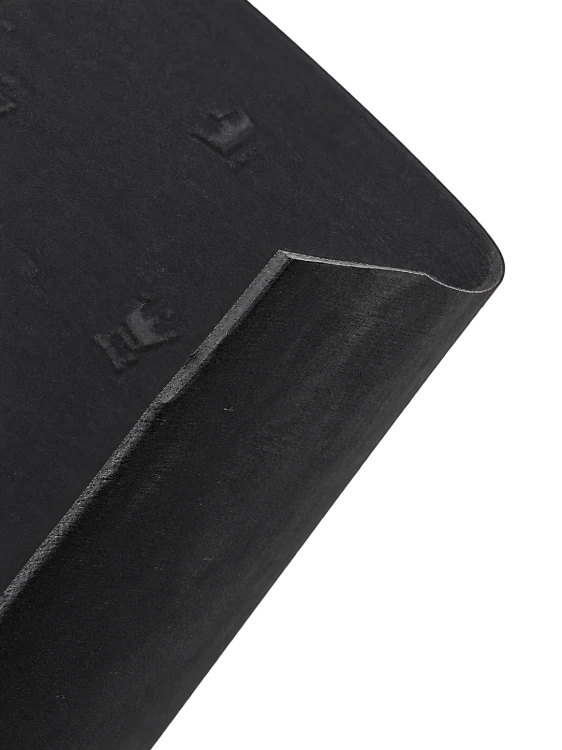 Guma obuwnicza KORONA 1,5 mm na zelówki i podeszwy 35x35 cm czarna